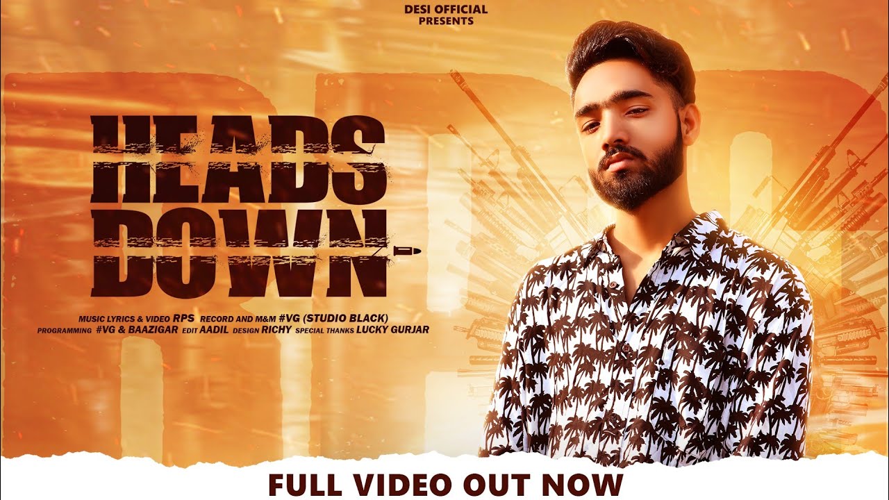 Heads Down | Rps Amar Vikal | Animated Video | Desi Official | Latest Haryanvi Rap Songs 2019