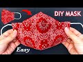 New Style Easy 3D Mask🔥Diy 3D Breathable Face Mask Easy Pattern Sewing Tutorial | New Origami Mask