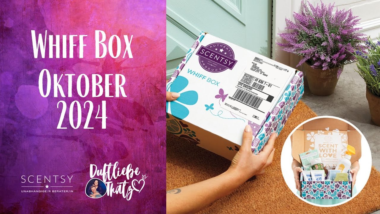 Whiff Box Oktober 2024 | Unboxing | Scentsy deutsch