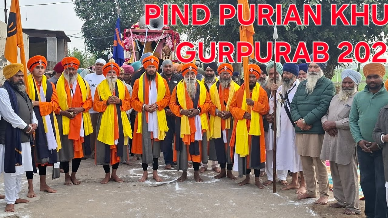 Purian khurd gurpurab 2026 waheguru