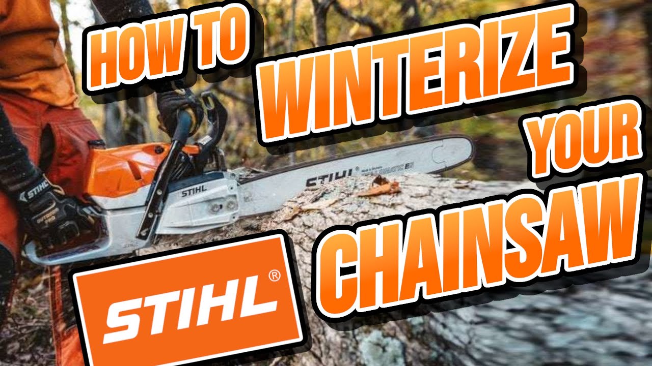 How to Winterize Your STIHL Chainsaw + Tips & Tricks. - YouTube