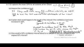 AP Stats 8.1: Interpreting Confidence Level and Margin of Error