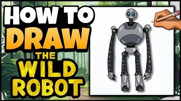 How to Draw The Wild Robot | Art for Kids