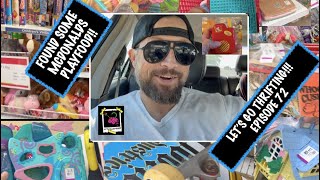 Found some McDonalds Playfood! Let's Go Thrifting Episode 72 - #thrifting #thriftstorefinds #toyhunt