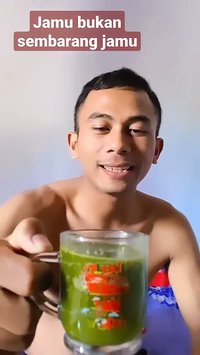 minum jamu kuat 💪🏻💪🏻💪🏻 #shorts #short