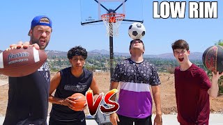 2v2 LOW RIM Trick Shot H.O.R.S.E.