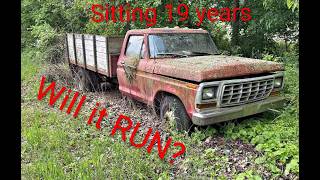 Abandoned 19 years: Will this 1979 F350 run again?