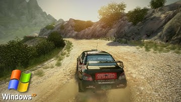 DiRT 2 on Windows XP in 2025