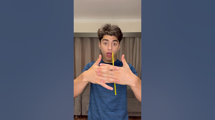 MAGIC STRAW TRICK TUTORIAL 😱😳