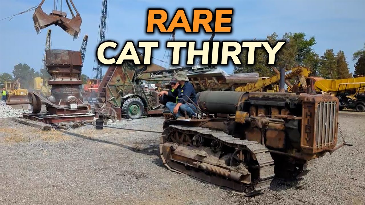 Rare, All-Original 1930 Caterpillar Thirty Runs Vintage Rock Crusher