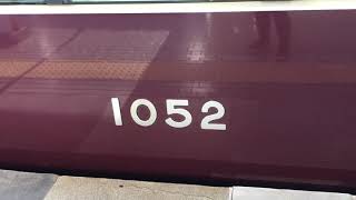Hankyu Kobe Line Not In service Train Series 1000 1002F Depart Rokko station