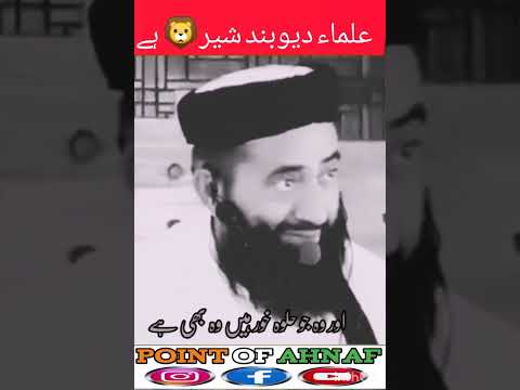 ULMA E DEOBAND Sher Hai Molana Manzoor Mengal Shortsvideo