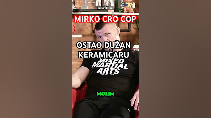 MIRKO CRO COP OSTAO DUŽAN KERAMIČARU #viralvideo #funny #crocop #mirkocrocop #mma #viralshort