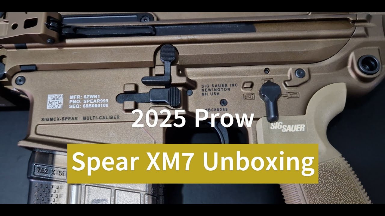 Распаковка Prow Spear XM7 GBBR 2025 года
