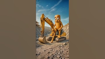 Evolution of Tung tung tung sahur on the excavator from a lonely dinosaur #shorts