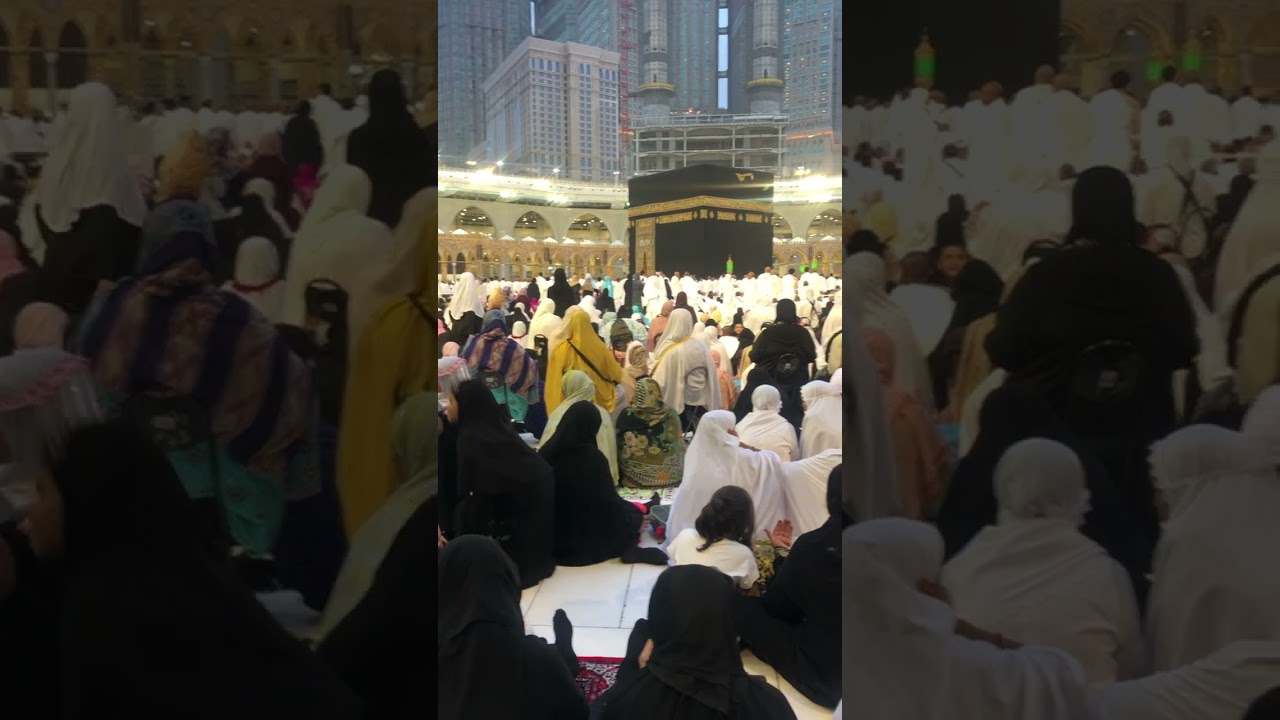 Just feel it. The beauty of Khana Kaba  ❤️💕 #shorts #khanakaba #makkah