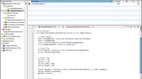 iPhone From the ground up 05: Creating a View and Lable