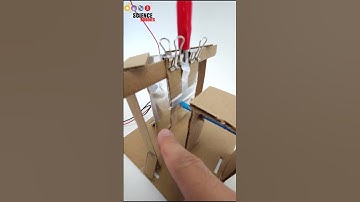 puff switch made with craft supplies - science project