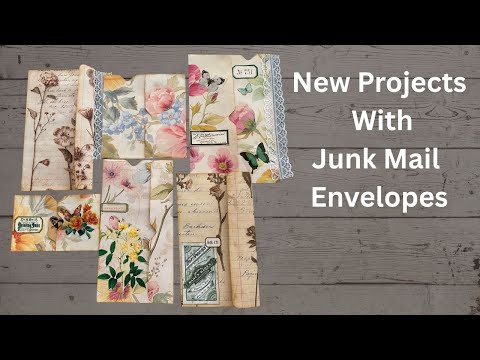 New Creative Ways To Use Junk Mail Envelopes