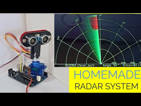 Radar System | Arduino Radar projects | DIY | Homemade - YouTube