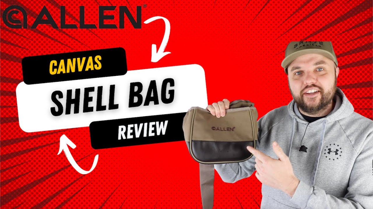Allen Select Canvas Double Compartment Shell Bag 