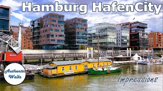 [4K] HafenCity and Speicherstadt | Scene Compilation | Hamburg, Germany