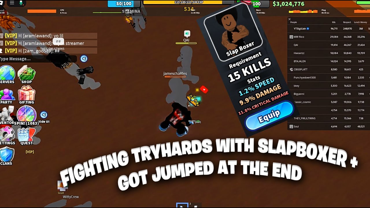 USING SLAP BOXER AGAINST THE WHOLE SERVER THEY TRIED JUMPING ME AND FAILED😭✌️ (FIGHT IN A SCHOOL)