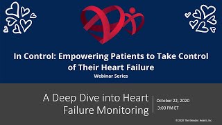 In Control - Webinar  3 A Deep Dive in Heart Failure Monitoring Profile