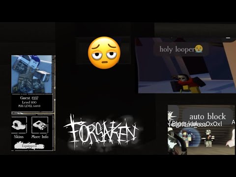 Getting Level 200 Guest 1337 | Forsaken ROBLOX