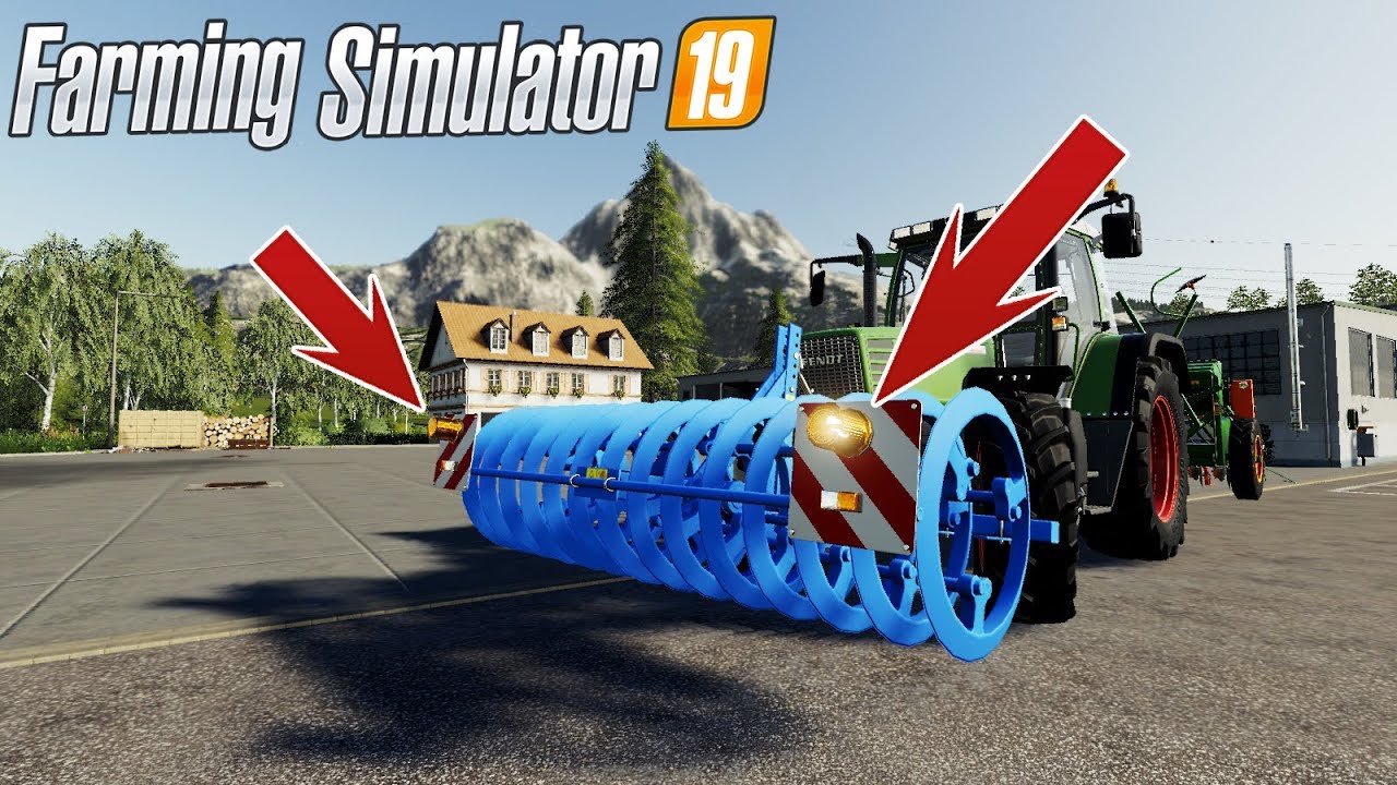 Install rotating beacons on Farming Simulator 19 vehicles