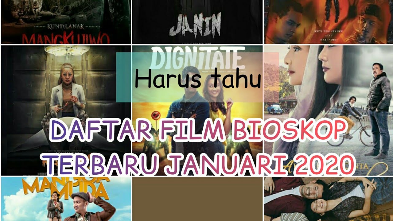 TERBARU DAFTAR FILM  BIOSKOP INDONESIA BULAN JANUARI 