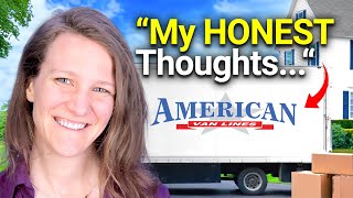American Van Lines Moving review: Kathy shares her experience, advice, and what to expect