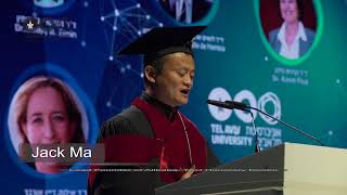 Jack Ma on Israel at the Tel Aviv University Honorary Degrees Ceremony