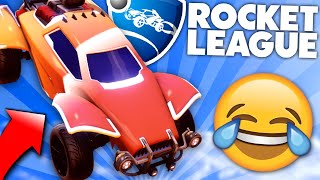 Rocket League Funny Moments - I HIT THE BEST SHOT EVER...