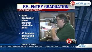 Inmates ready to graduate from the Southeast Regional Re-entry Center
