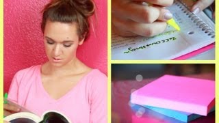 Back to School ♡ Study and Organization Tips