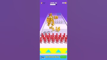 Join Clash 3d Level 53 || Gameplay Walkthrough IOS - Android #shorts