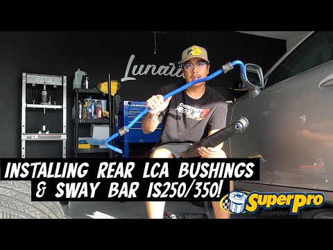 Replacing My Rear Lower Control Arm Bushings with SuperPro!