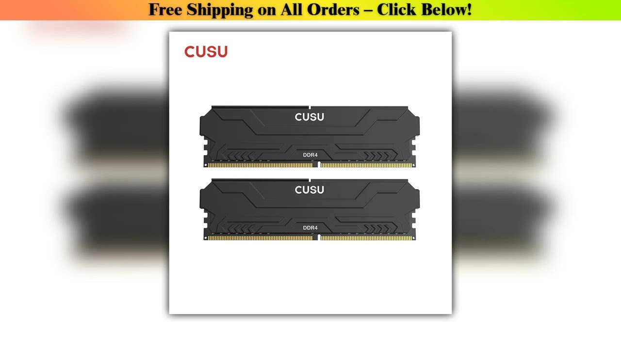 Cusu Ram Ddr4 — Hands-On (2025): CUSU RAM DDR4 8GB 16GB Memory 3200mhz 3600mhz DDR5