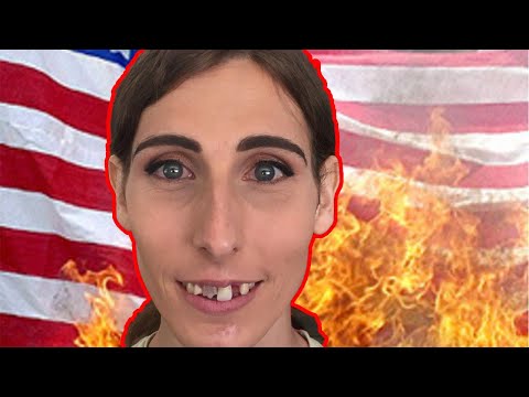 US Olympic Transgender Athlete Chelsea Wolfe wants to BURN US Flag on the podium at Tokyo Olympics!