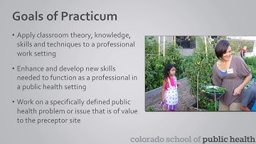 What is the MPH practicum?