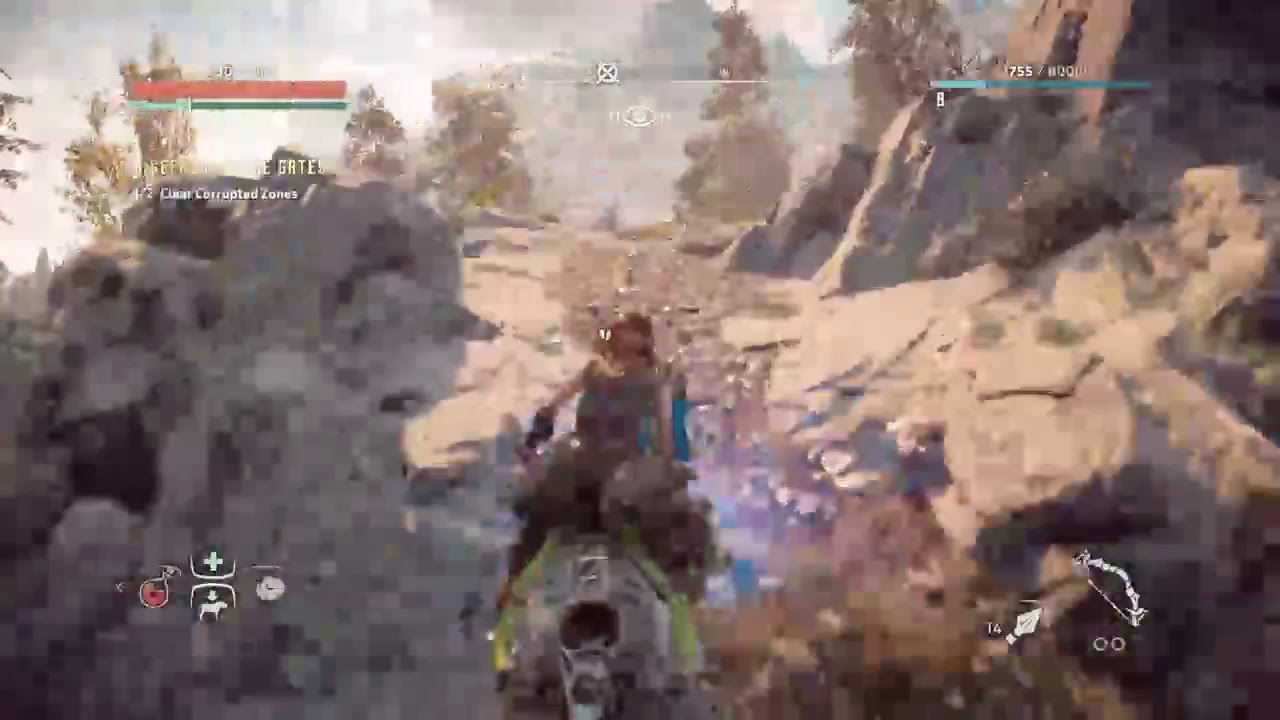 HORIZON ZERO DAWN Riding A Strider YouTube