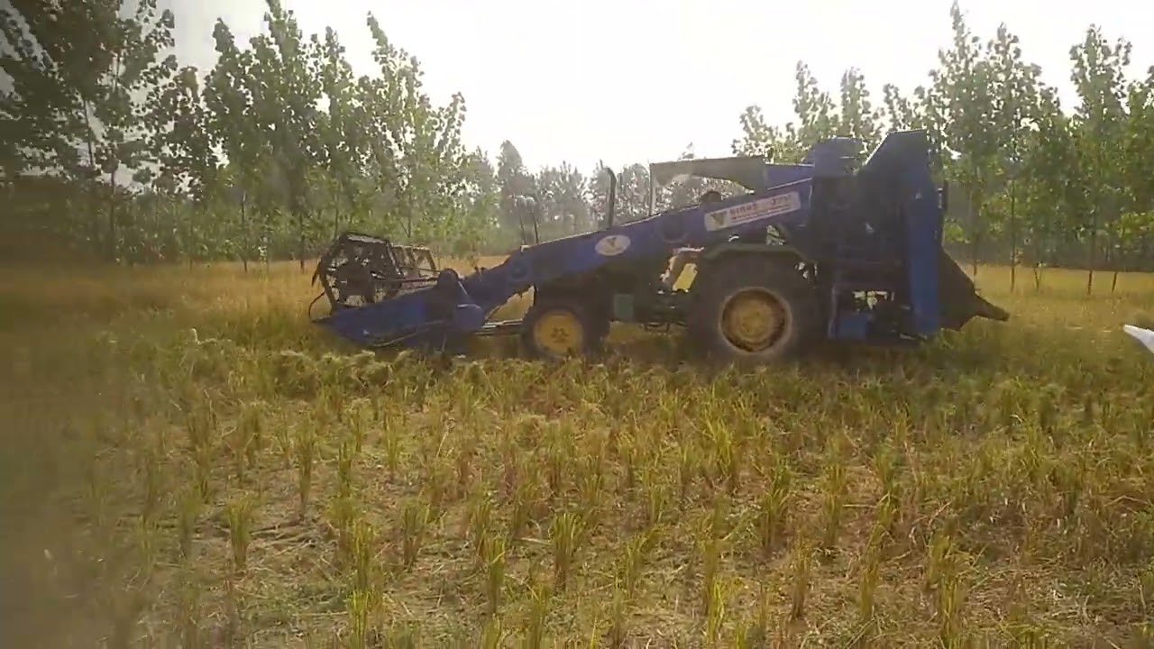 Indian Tractor lover john deere 5310 mini hervester combine machine