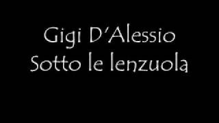 Gigi D'Alessio Sotto le lenzuola chords