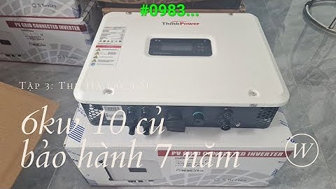 Giá bán growatt5500mtl-s 1 pha 2mppt bao nhiêu