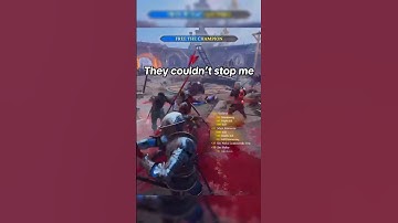 They couldn’t stop me😤 #chivalry2 #gaming