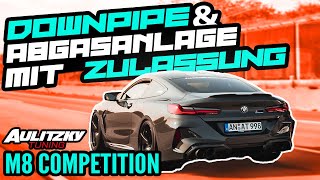 BMW M8 Competition | Downpipe und Aulitzky Exhaust mit Zulassung