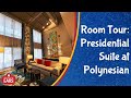 Polynesian village resort  presidential suite tour  king kamehameha suite room tour