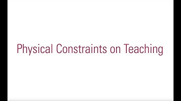 FLEX FORWARD: Physical Constraints on Teaching