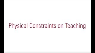 FLEX FORWARD: Physical Constraints on Teaching
